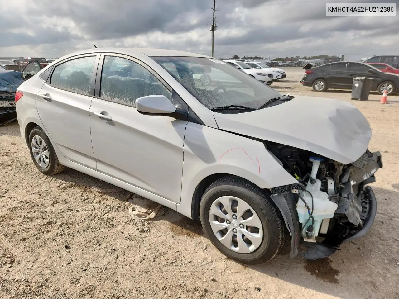 KMHCT4AE2HU212386 2017 Hyundai Accent Se
