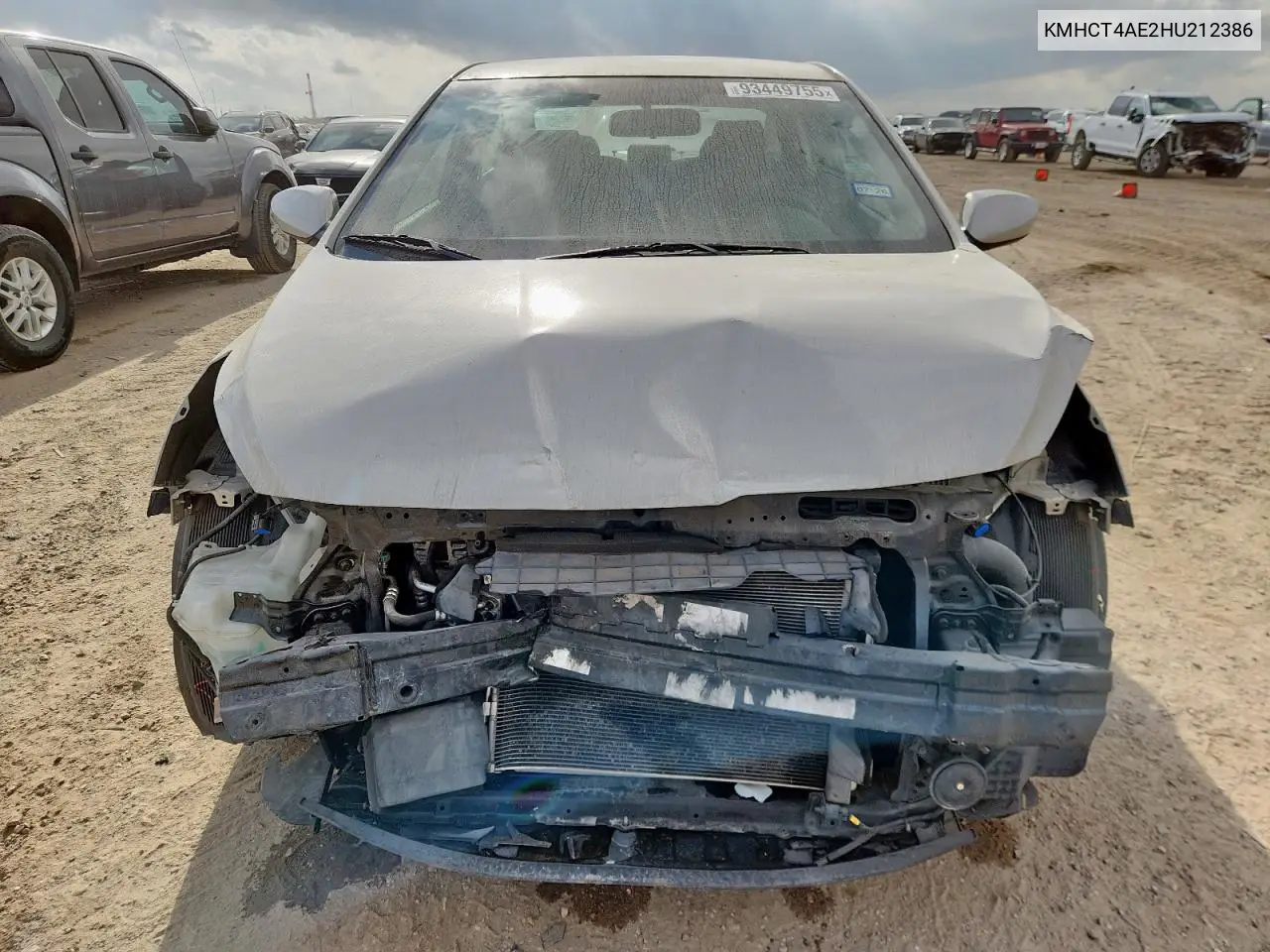 KMHCT4AE2HU212386 2017 Hyundai Accent Se