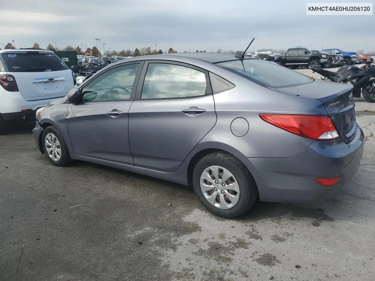 KMHCT4AE0HU206120 2017 Hyundai Accent Se