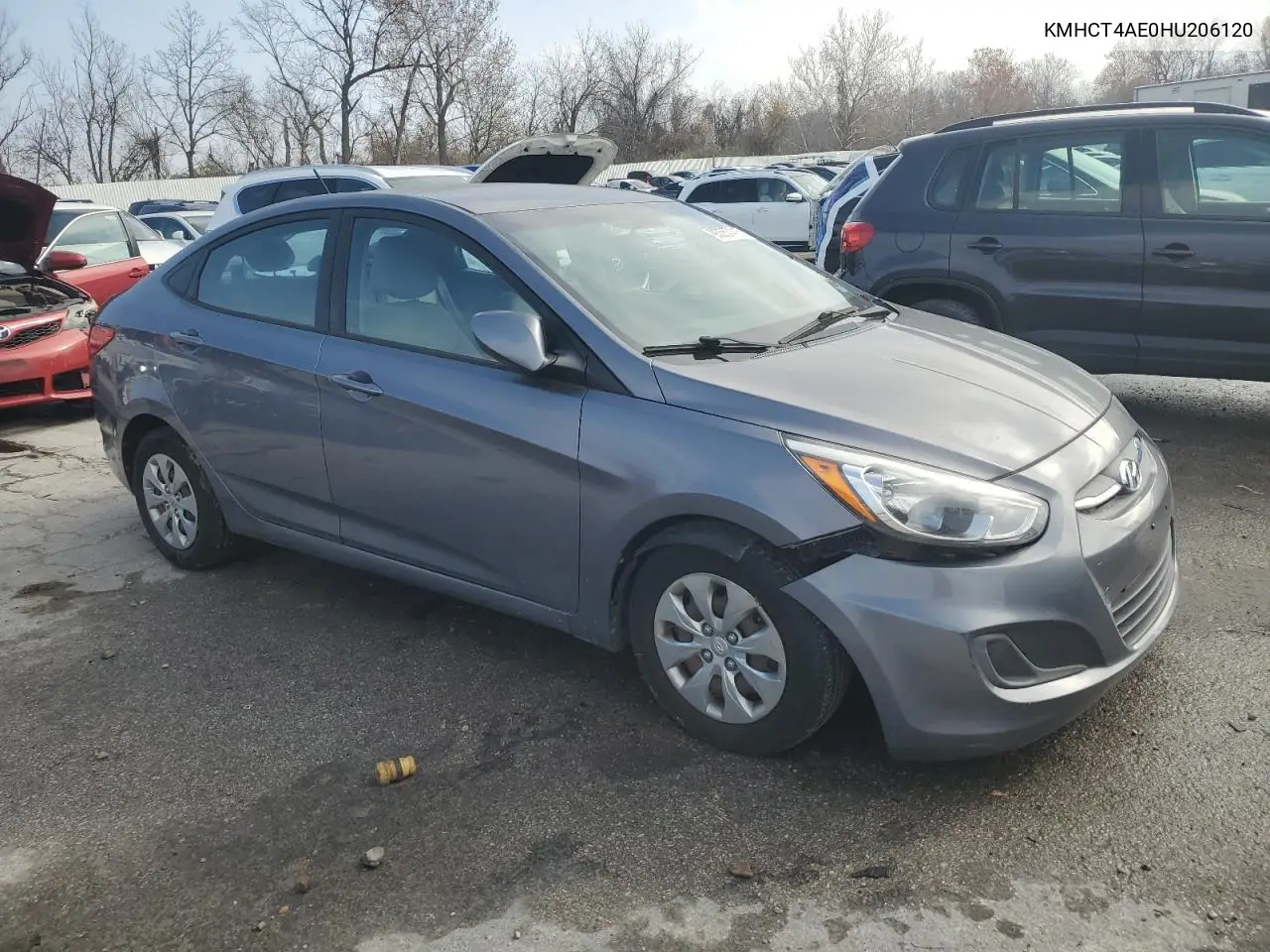 KMHCT4AE0HU206120 2017 Hyundai Accent Se