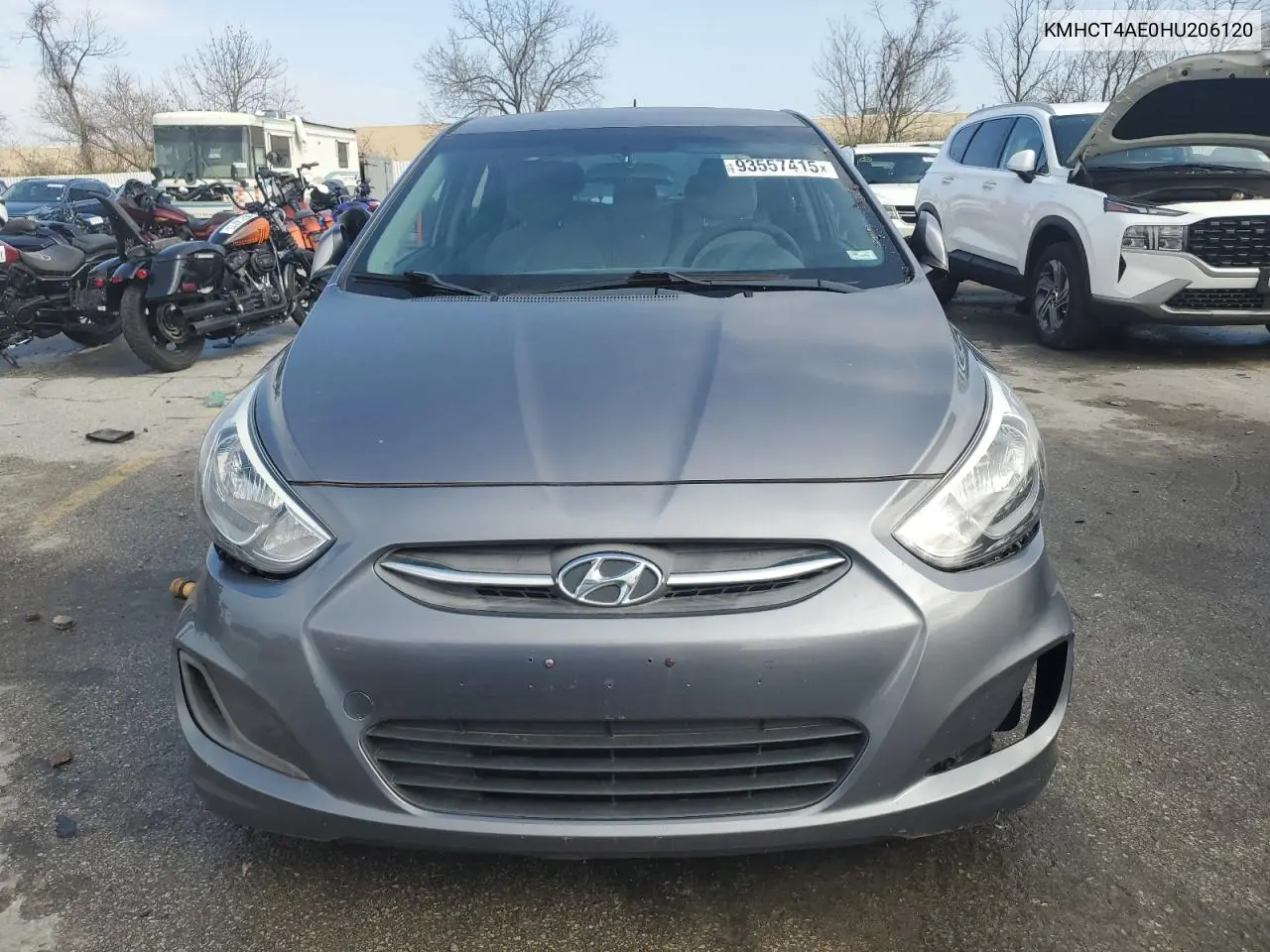 KMHCT4AE0HU206120 2017 Hyundai Accent Se