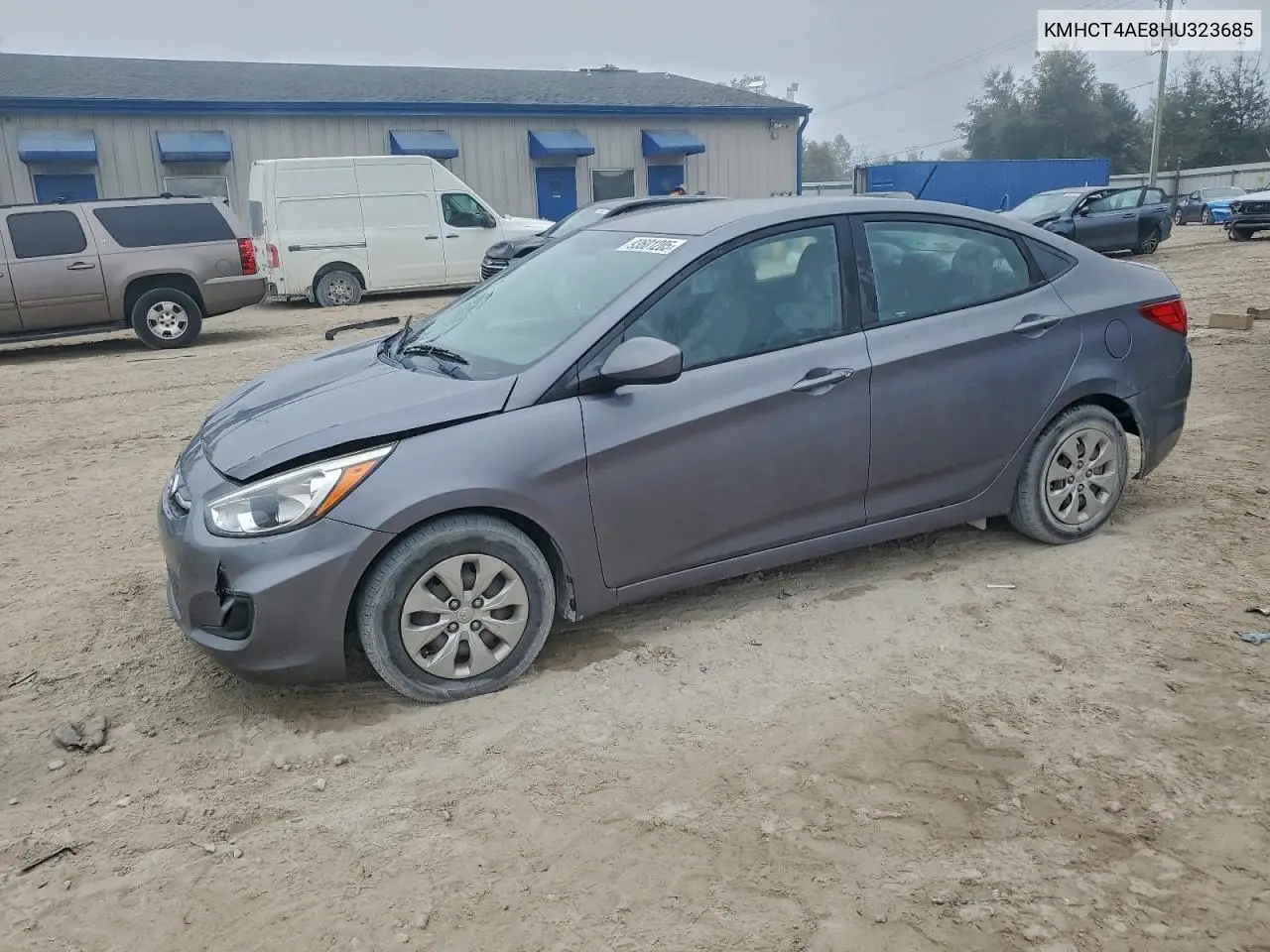 KMHCT4AE8HU323685 2017 Hyundai Accent Se