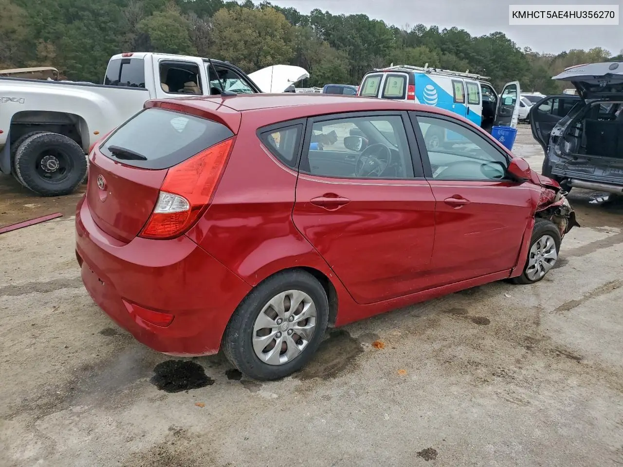 KMHCT5AE4HU356270 2017 Hyundai Accent Se