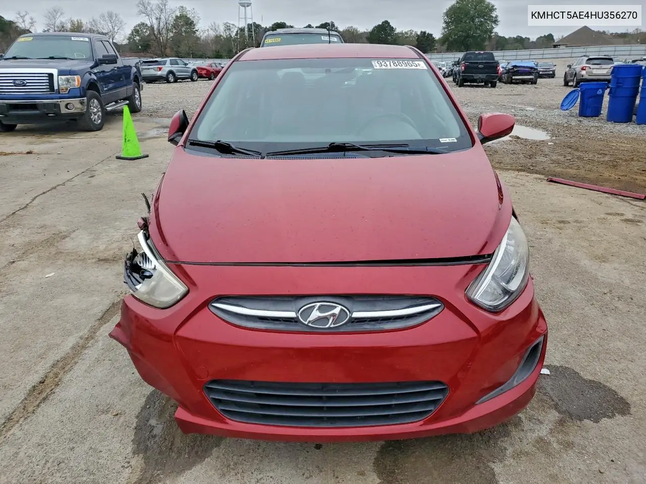 KMHCT5AE4HU356270 2017 Hyundai Accent Se