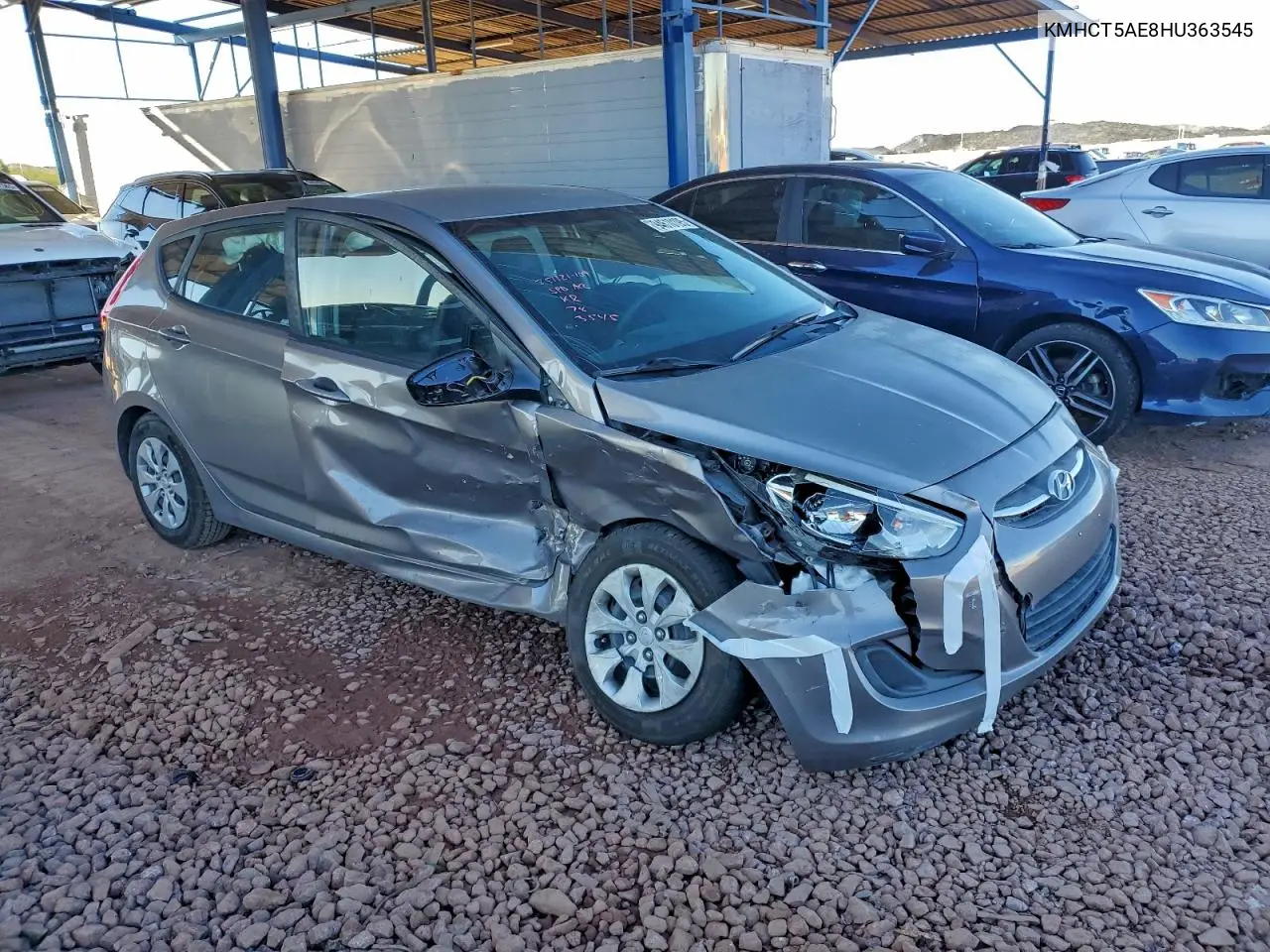 KMHCT5AE8HU363545 2017 Hyundai Accent Se