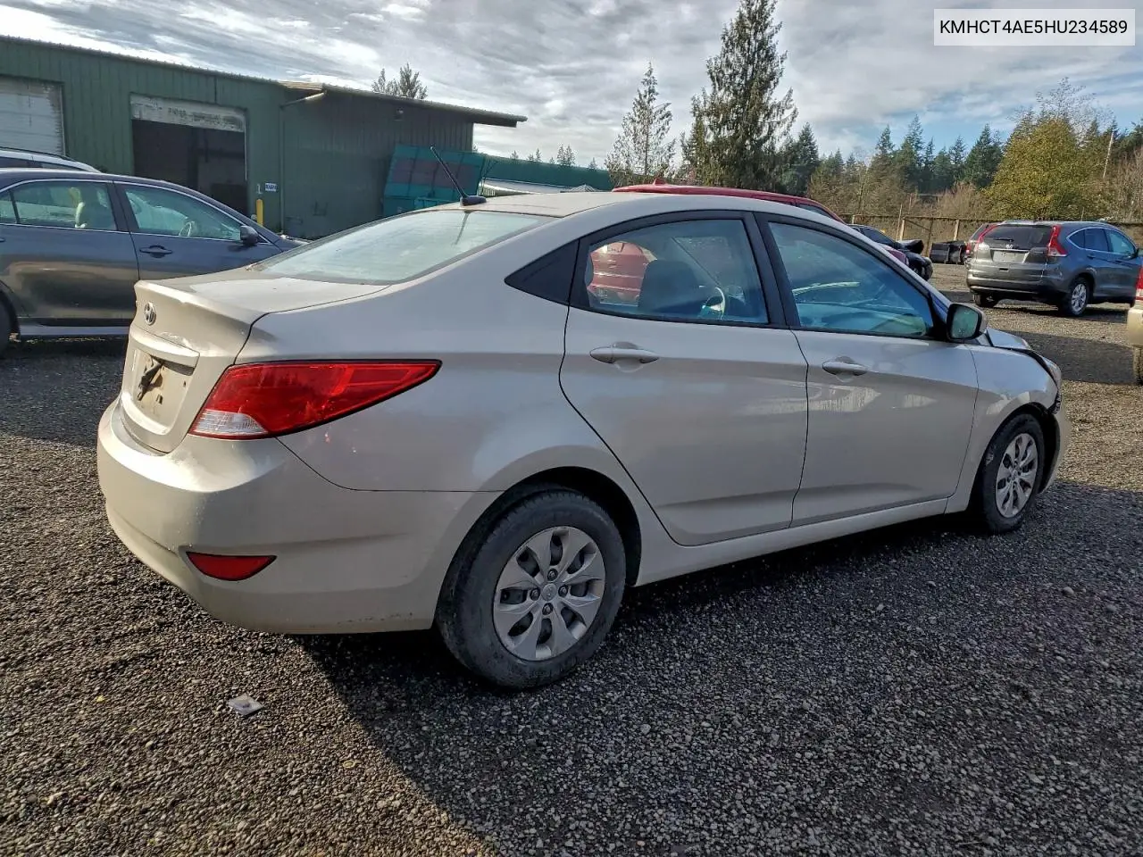 KMHCT4AE5HU234589 2017 Hyundai Accent Se