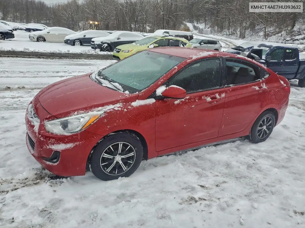KMHCT4AE7HU393632 2017 Hyundai Accent Se