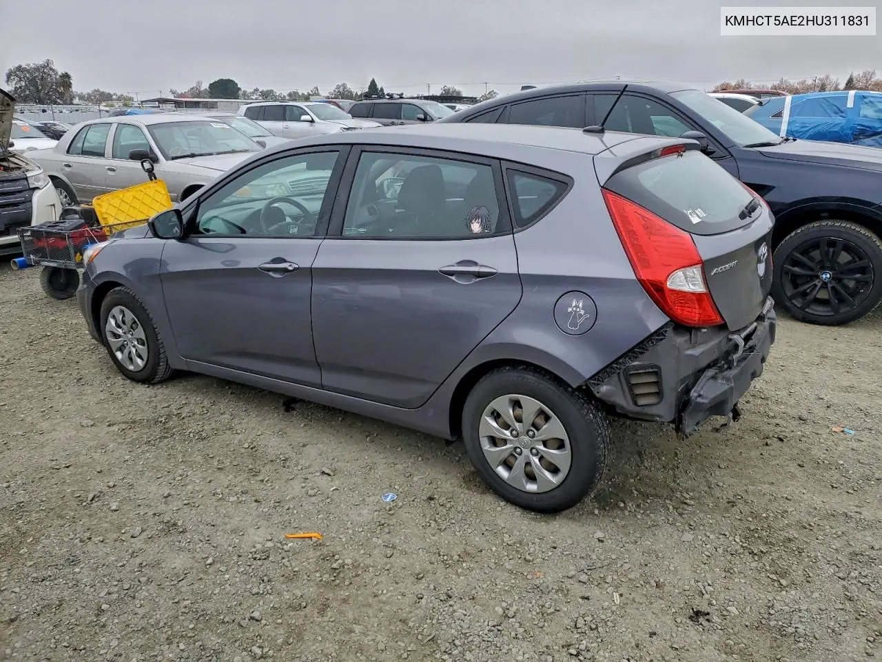 KMHCT5AE2HU311831 2017 Hyundai Accent Se