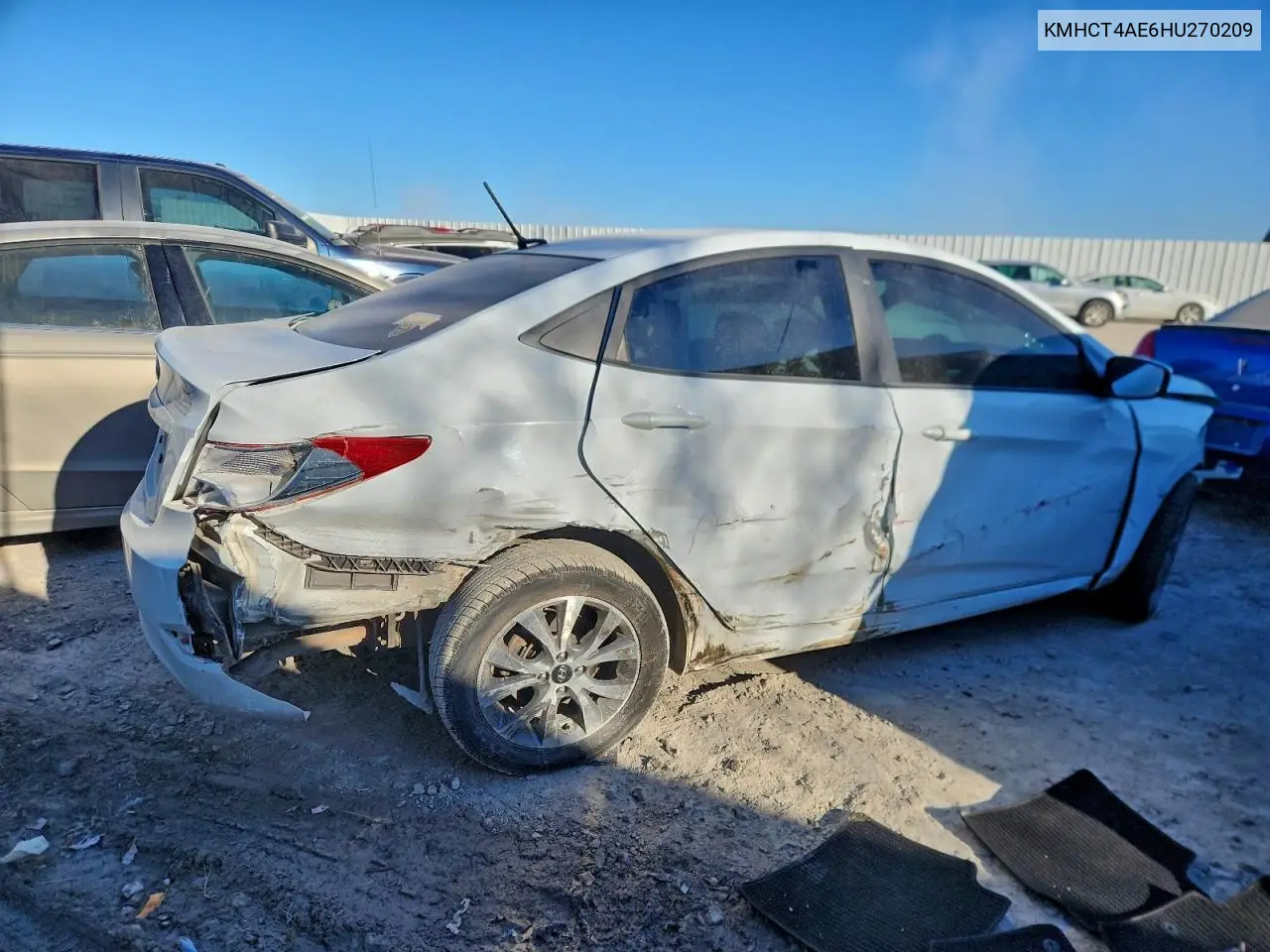 KMHCT4AE6HU270209 2017 Hyundai Accent Se