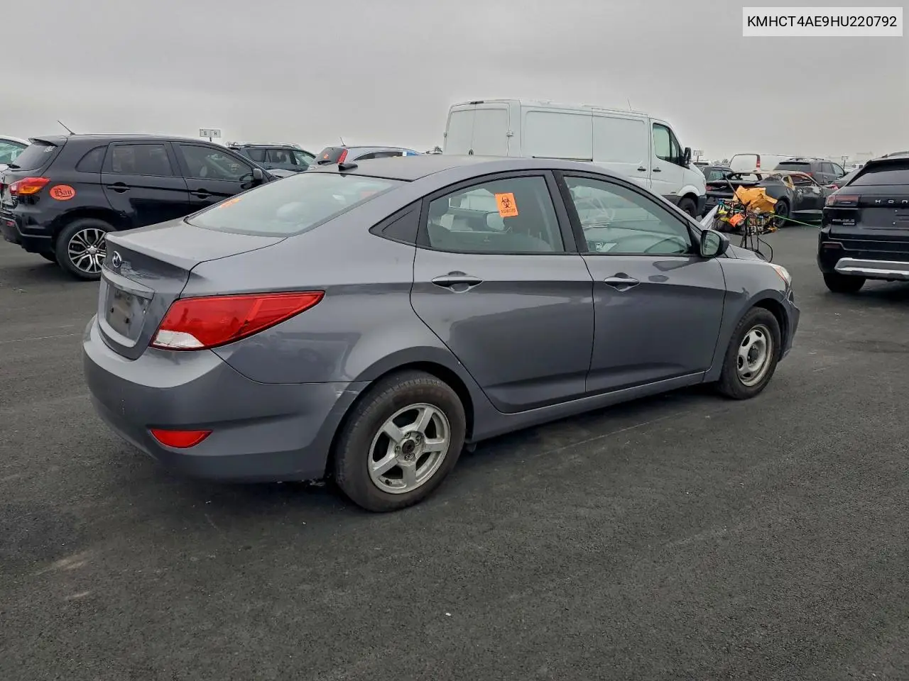 KMHCT4AE9HU220792 2017 Hyundai Accent Se