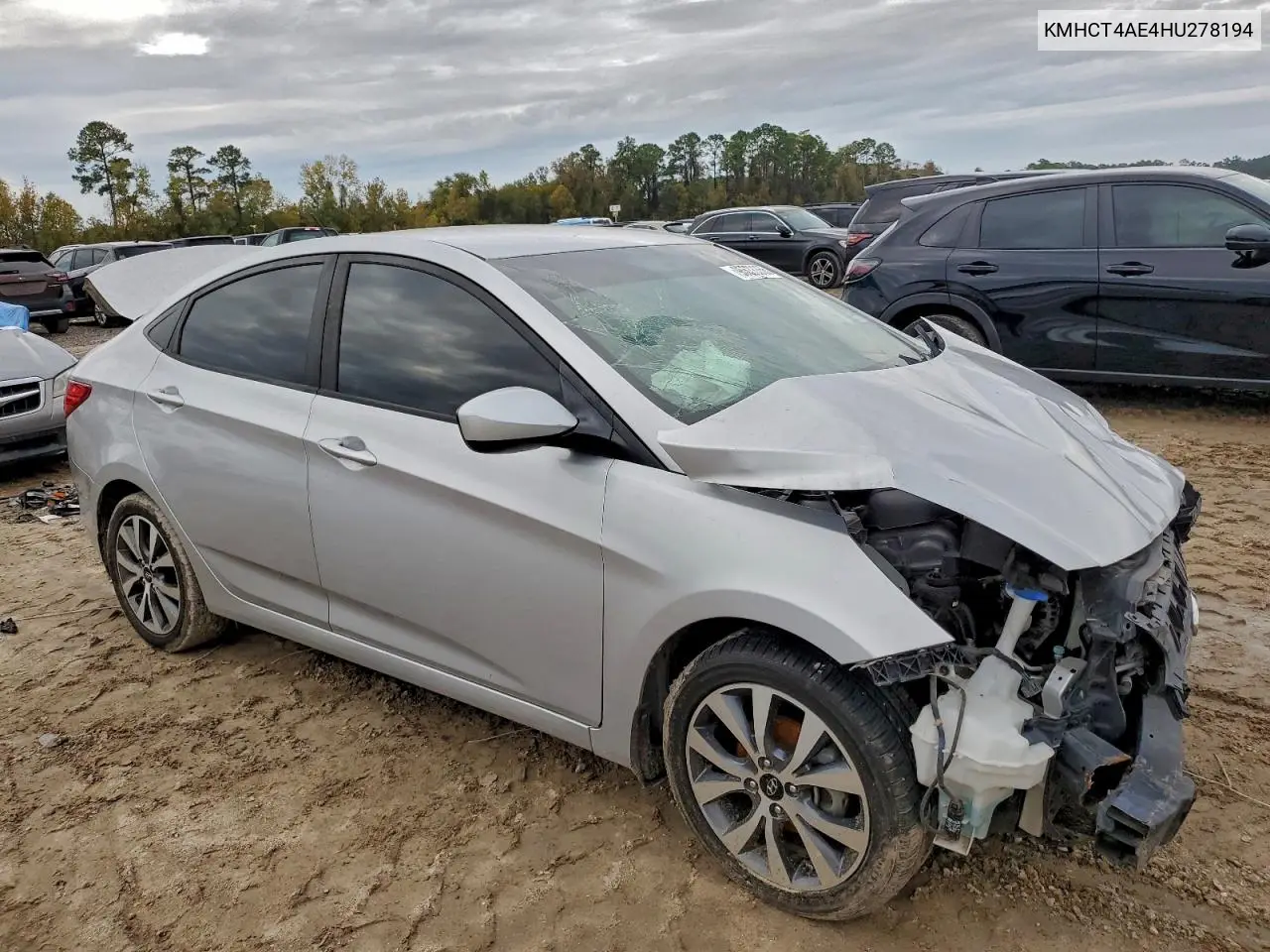 KMHCT4AE4HU278194 2017 Hyundai Accent Se