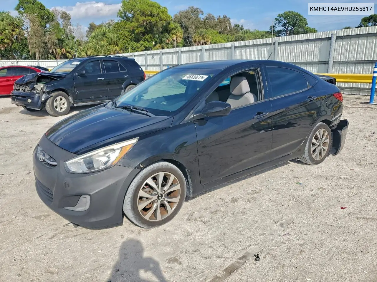 KMHCT4AE9HU255817 2017 Hyundai Accent Se