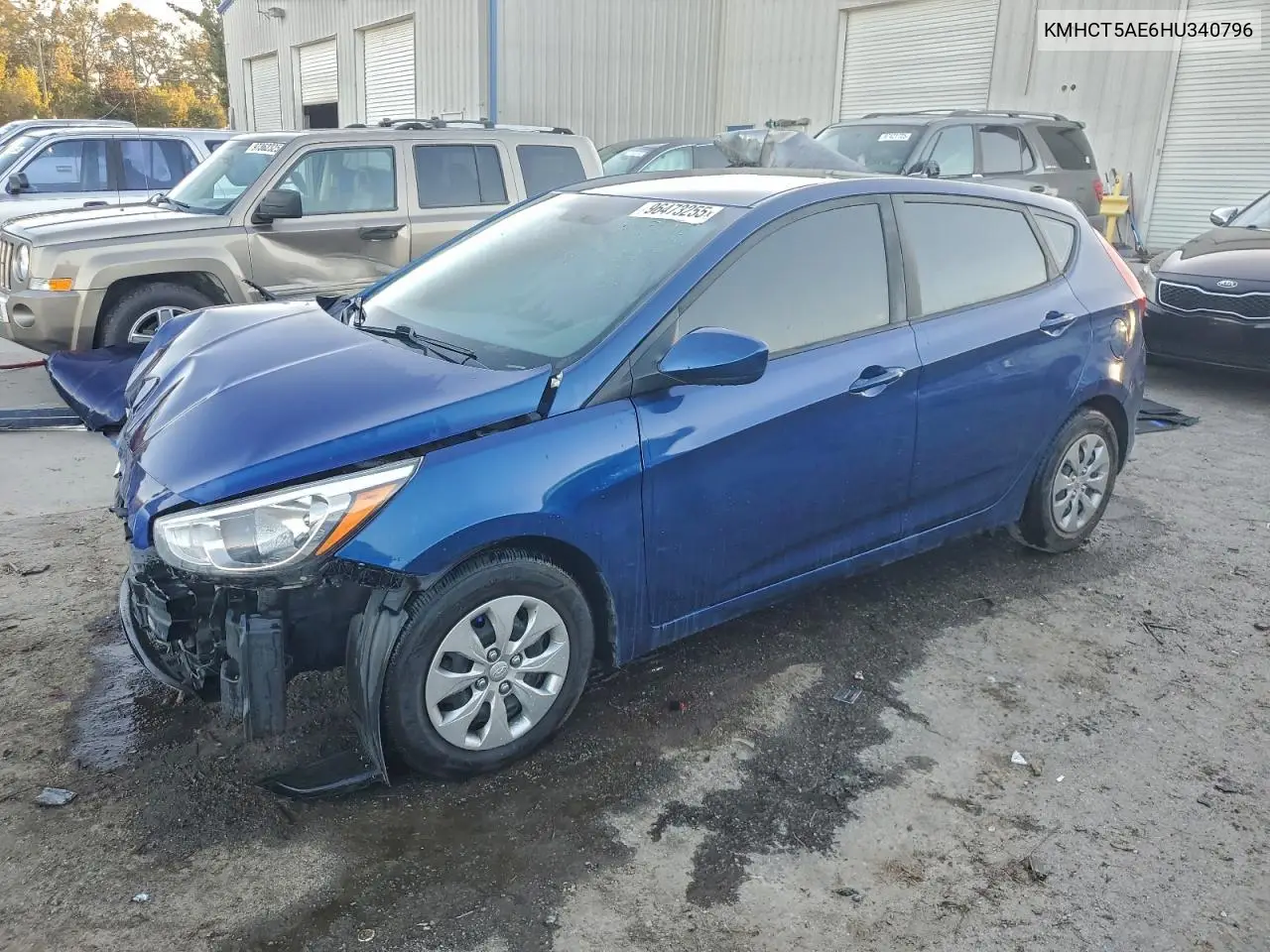 KMHCT5AE6HU340796 2017 Hyundai Accent Se