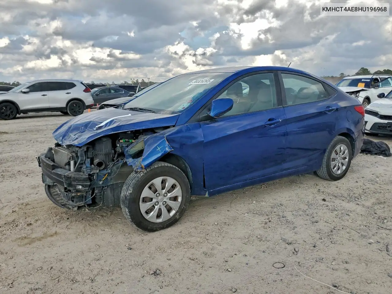 KMHCT4AE8HU196968 2017 Hyundai Accent Se