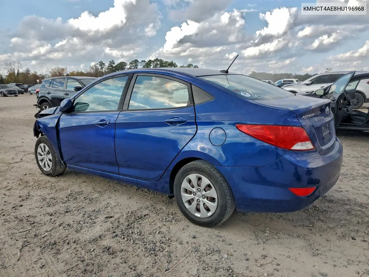 KMHCT4AE8HU196968 2017 Hyundai Accent Se