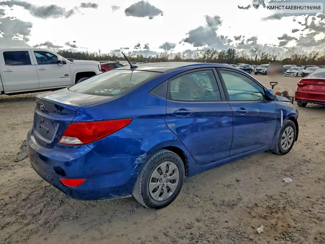 KMHCT4AE8HU196968 2017 Hyundai Accent Se