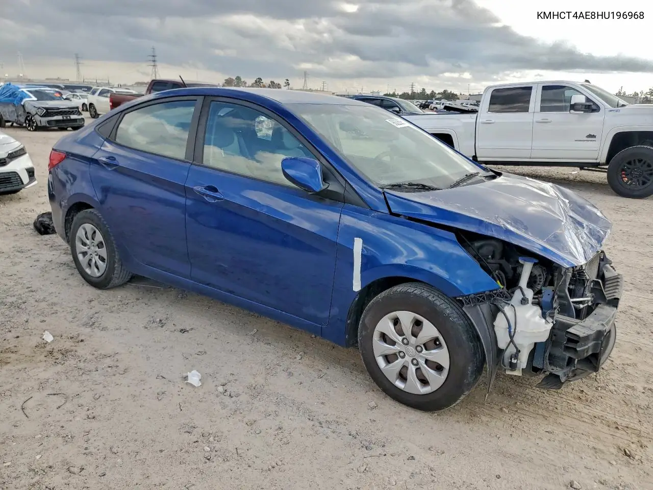 KMHCT4AE8HU196968 2017 Hyundai Accent Se