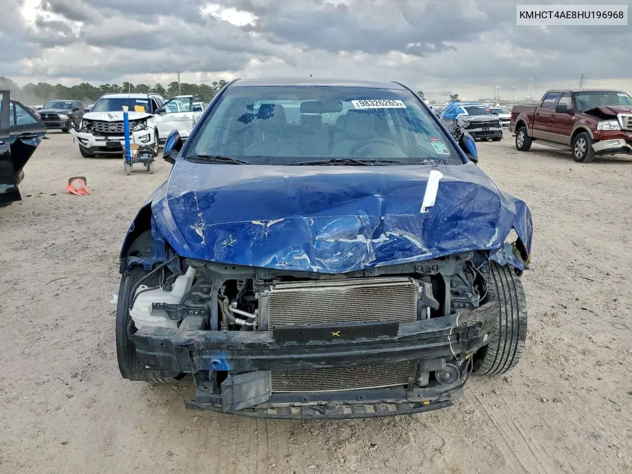 KMHCT4AE8HU196968 2017 Hyundai Accent Se