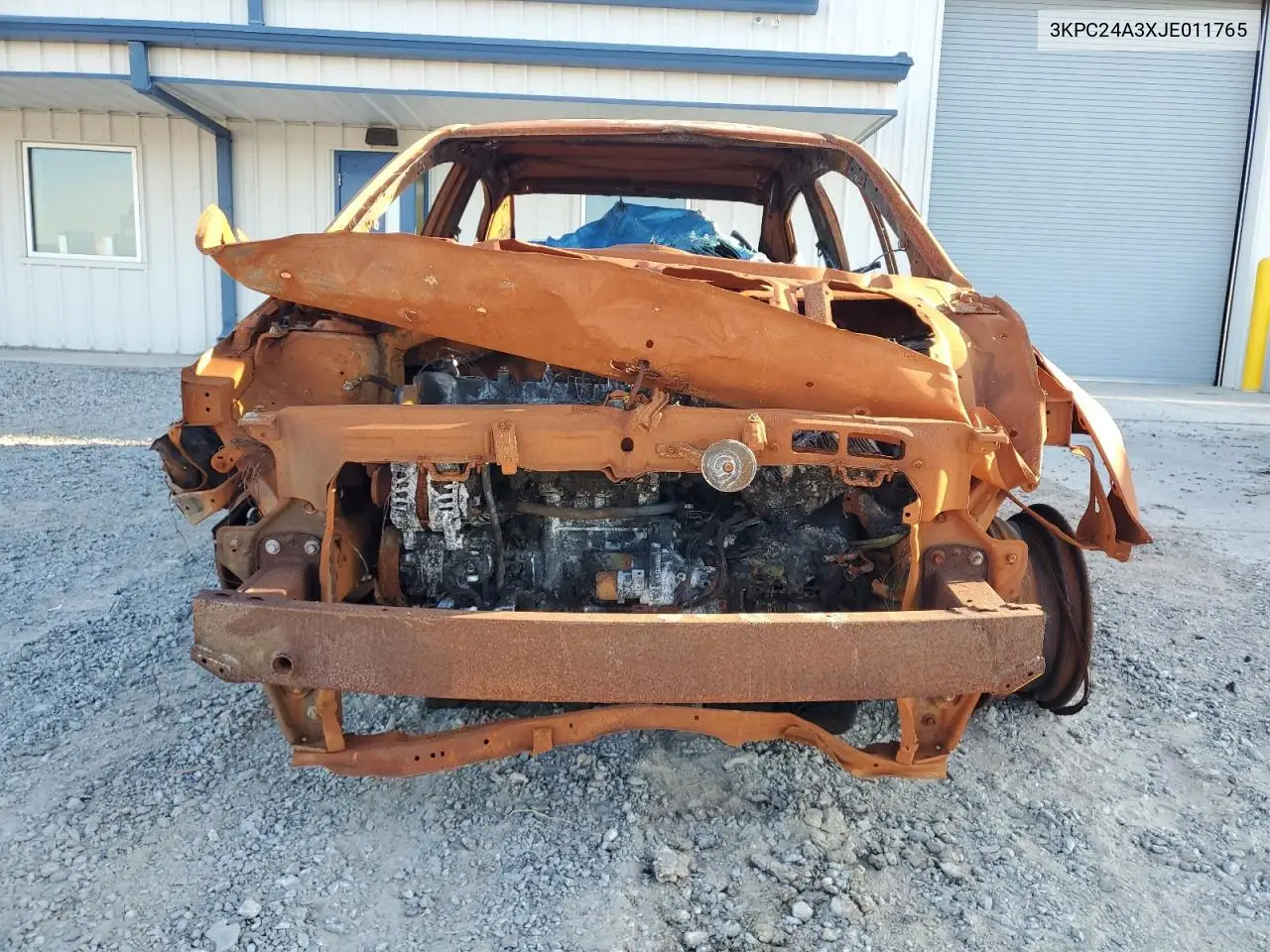 3KPC24A3XJE011765 2018 Hyundai Accent Se