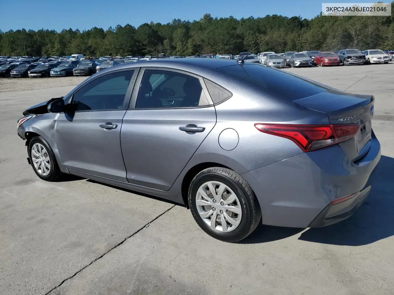 3KPC24A36JE021046 2018 Hyundai Accent Se