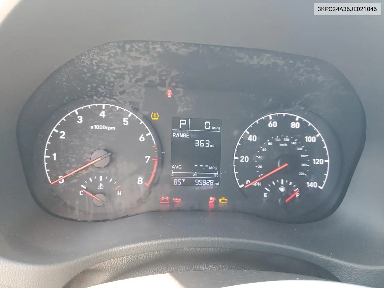 3KPC24A36JE021046 2018 Hyundai Accent Se