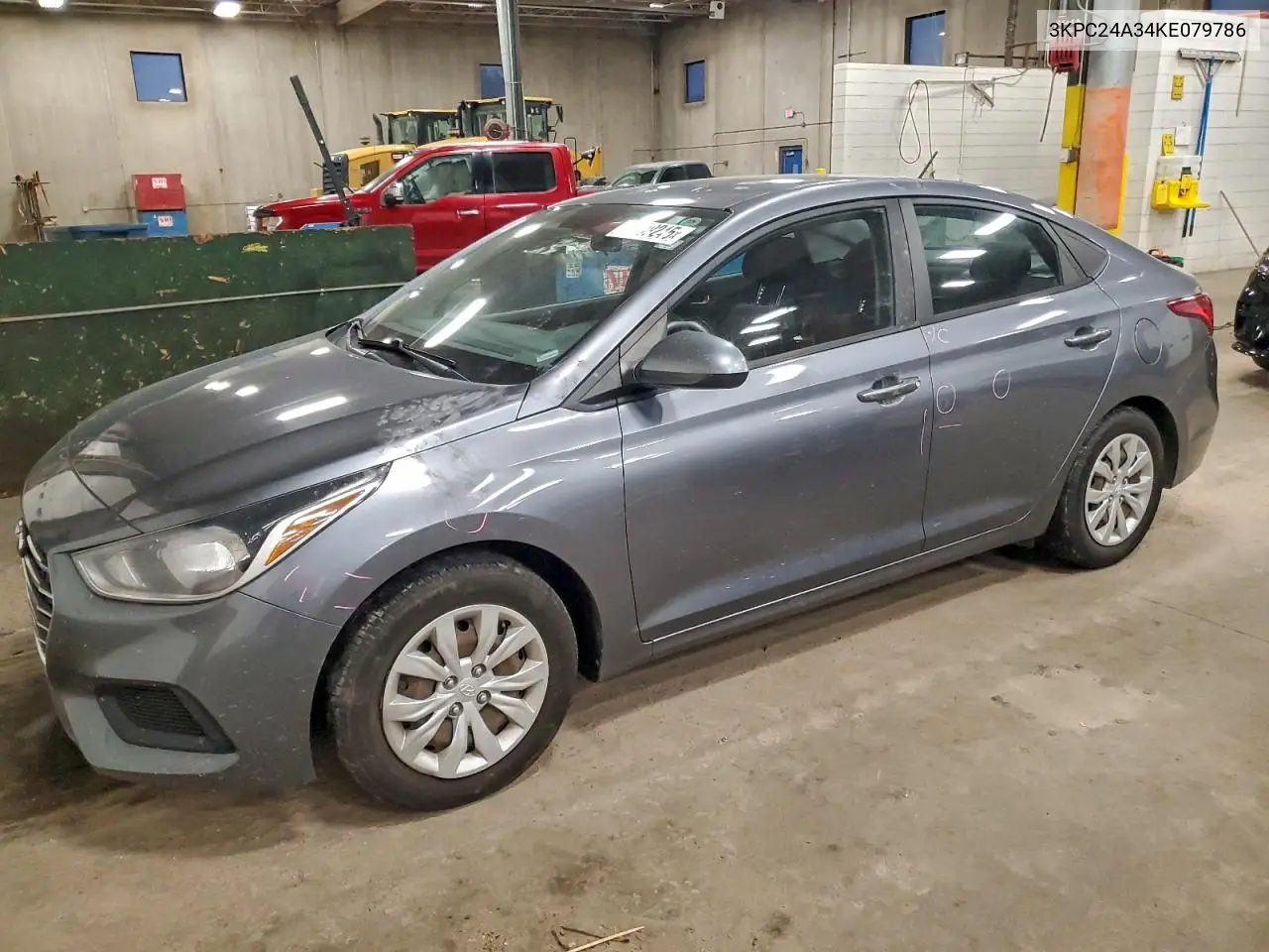 3KPC24A34KE079786 2019 Hyundai Accent Se