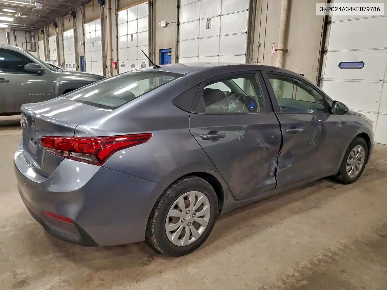 3KPC24A34KE079786 2019 Hyundai Accent Se