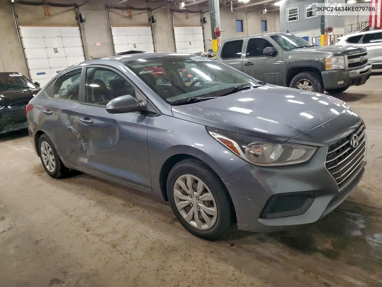 3KPC24A34KE079786 2019 Hyundai Accent Se