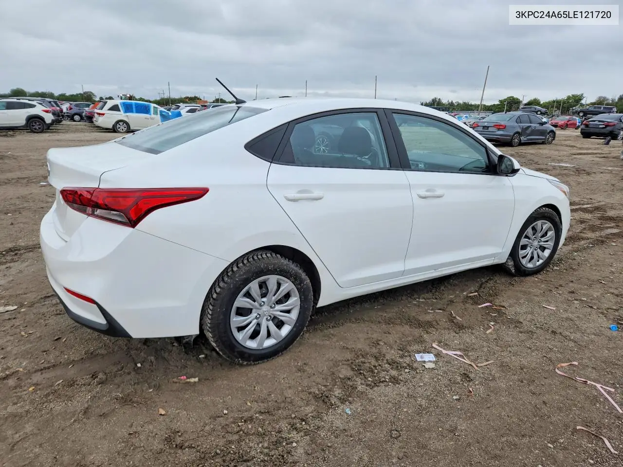 3KPC24A65LE121720 2020 Hyundai Accent Se