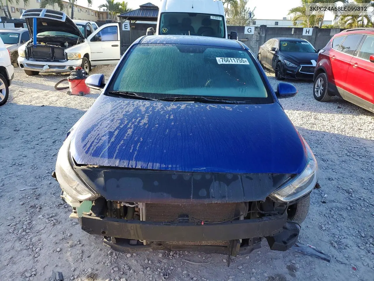 3KPC24A68LE099812 2020 Hyundai Accent Se
