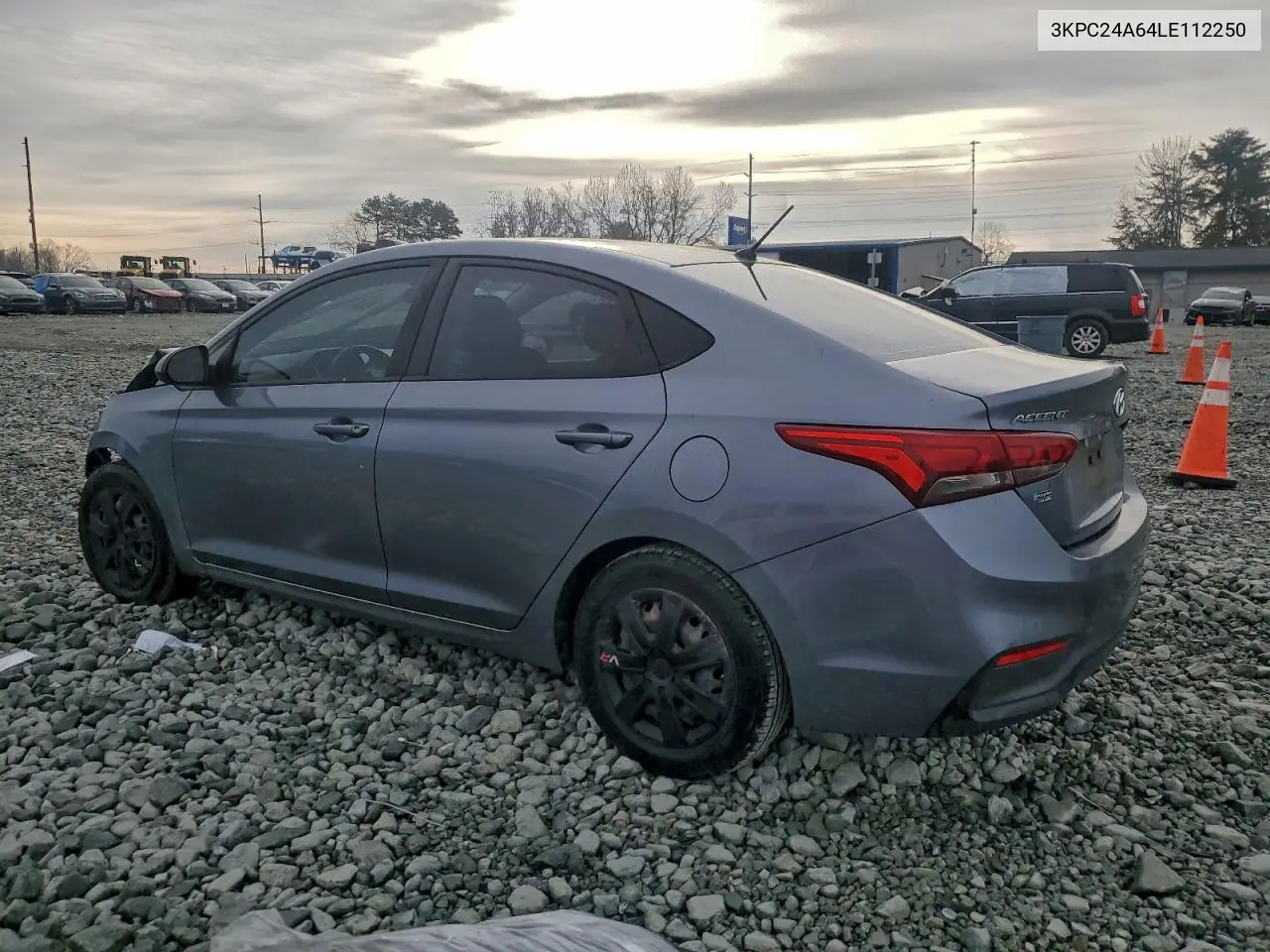 3KPC24A64LE112250 2020 Hyundai Accent Se