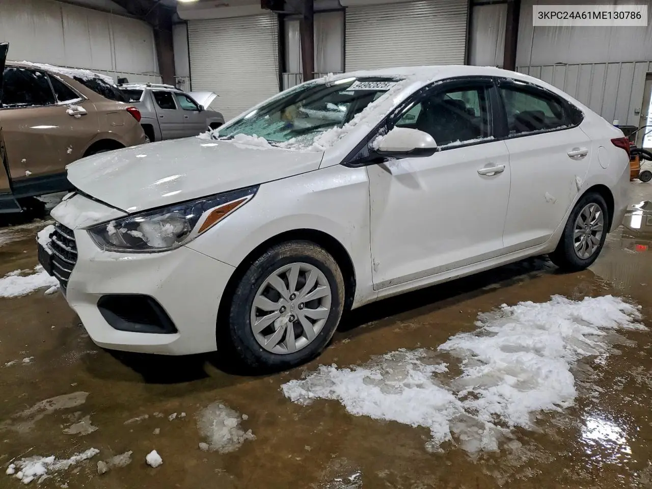 3KPC24A61ME130786 2021 Hyundai Accent Se