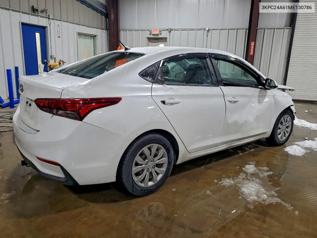 3KPC24A61ME130786 2021 Hyundai Accent Se