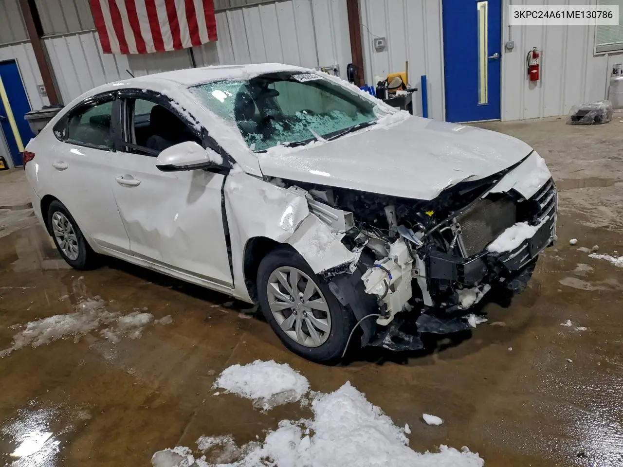 3KPC24A61ME130786 2021 Hyundai Accent Se