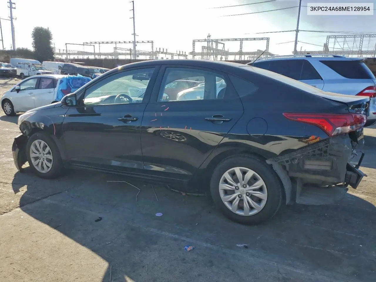 3KPC24A68ME128954 2021 Hyundai Accent Se