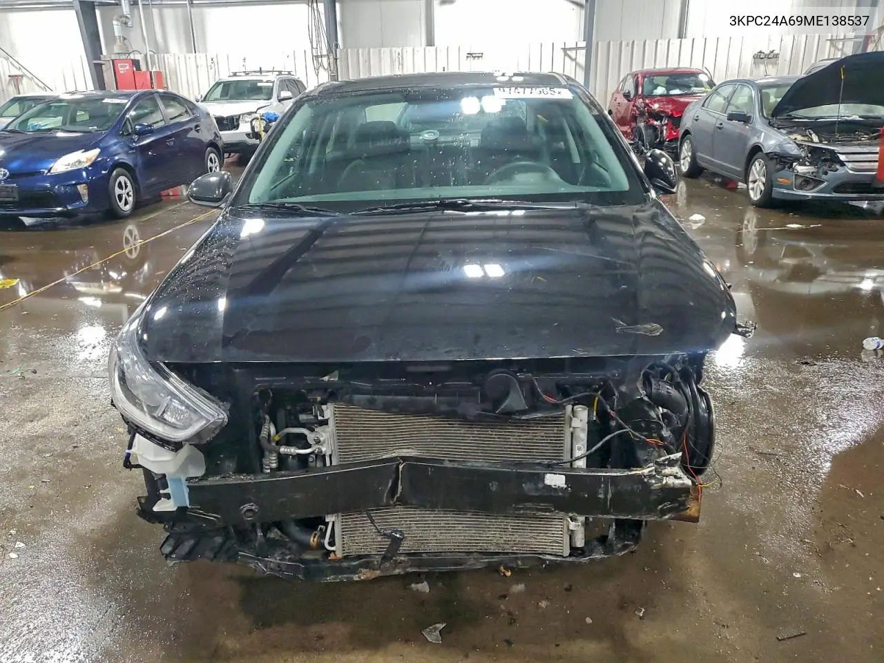 3KPC24A69ME138537 2021 Hyundai Accent Se