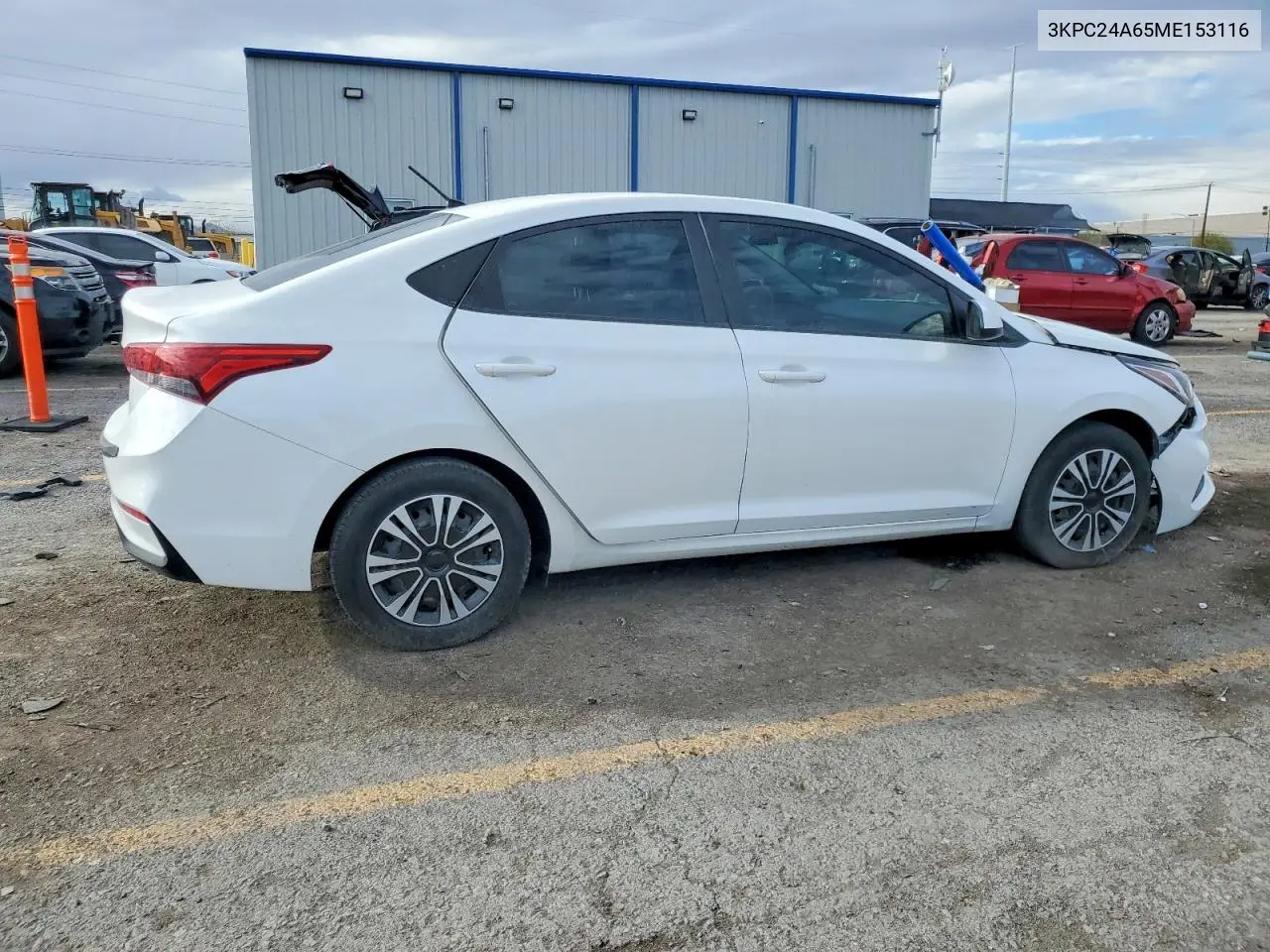 3KPC24A65ME153116 2021 Hyundai Accent Se
