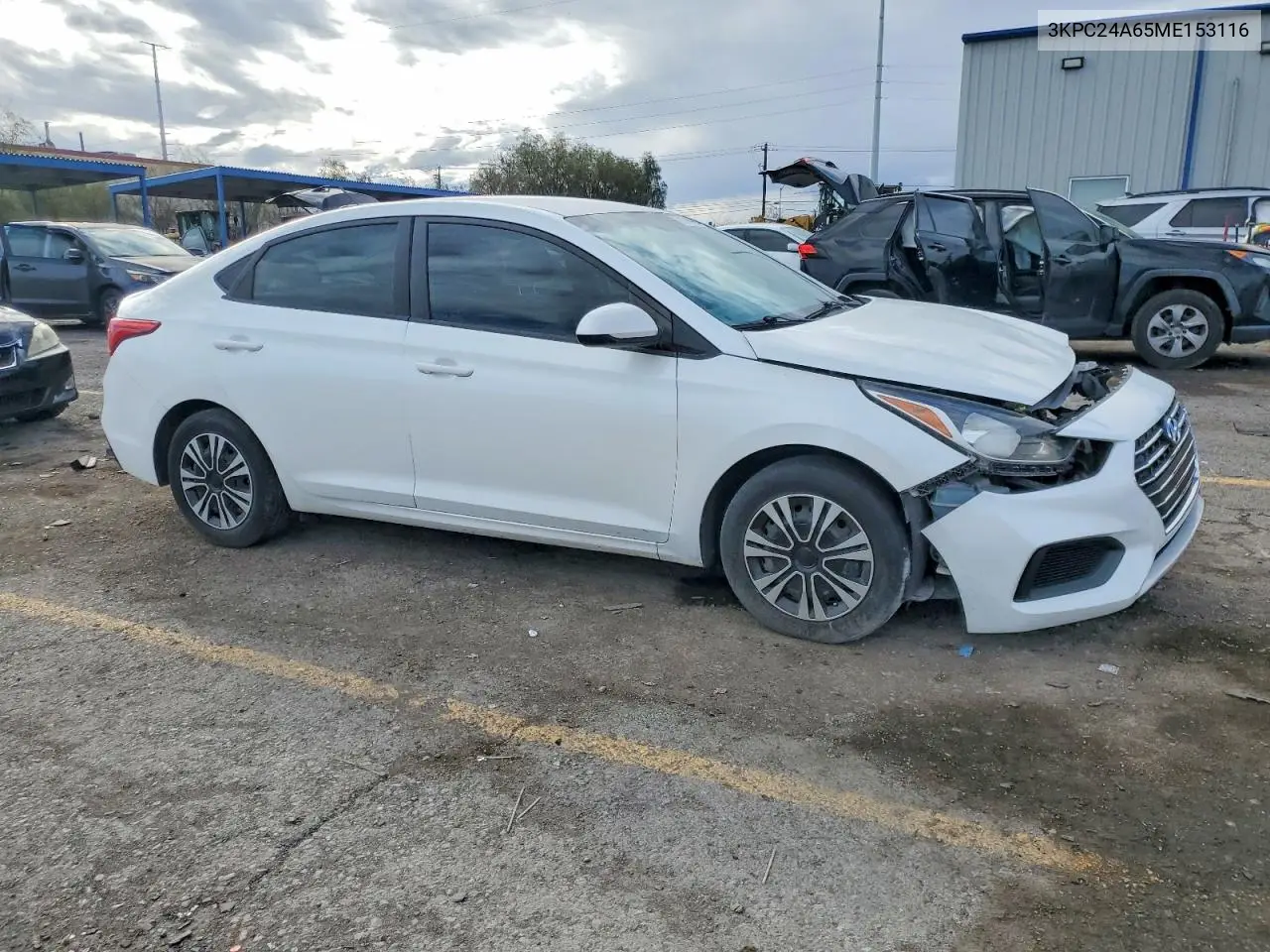 3KPC24A65ME153116 2021 Hyundai Accent Se