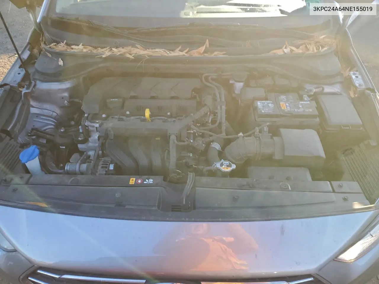 3KPC24A64NE155019 2022 Hyundai Accent Se