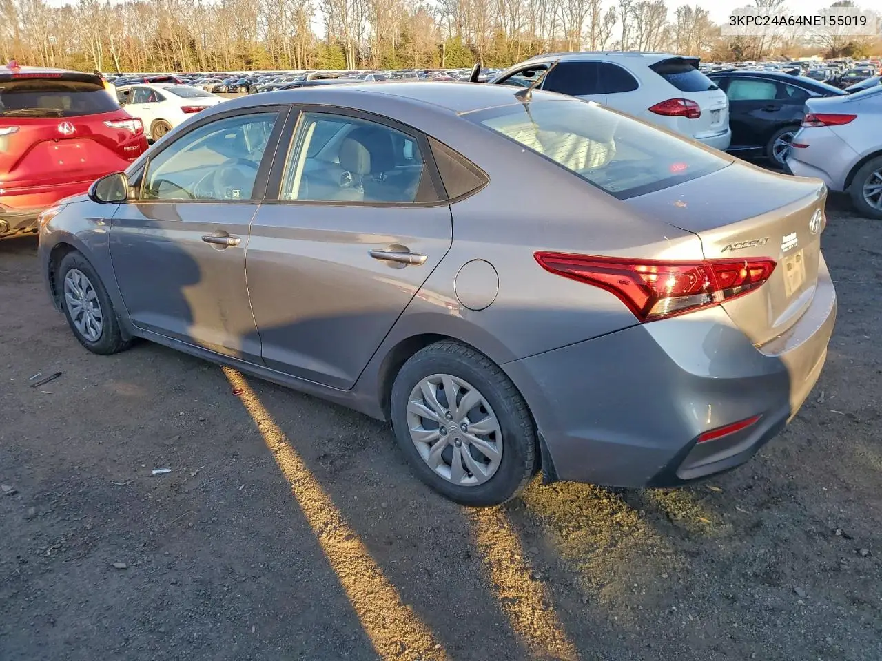 3KPC24A64NE155019 2022 Hyundai Accent Se