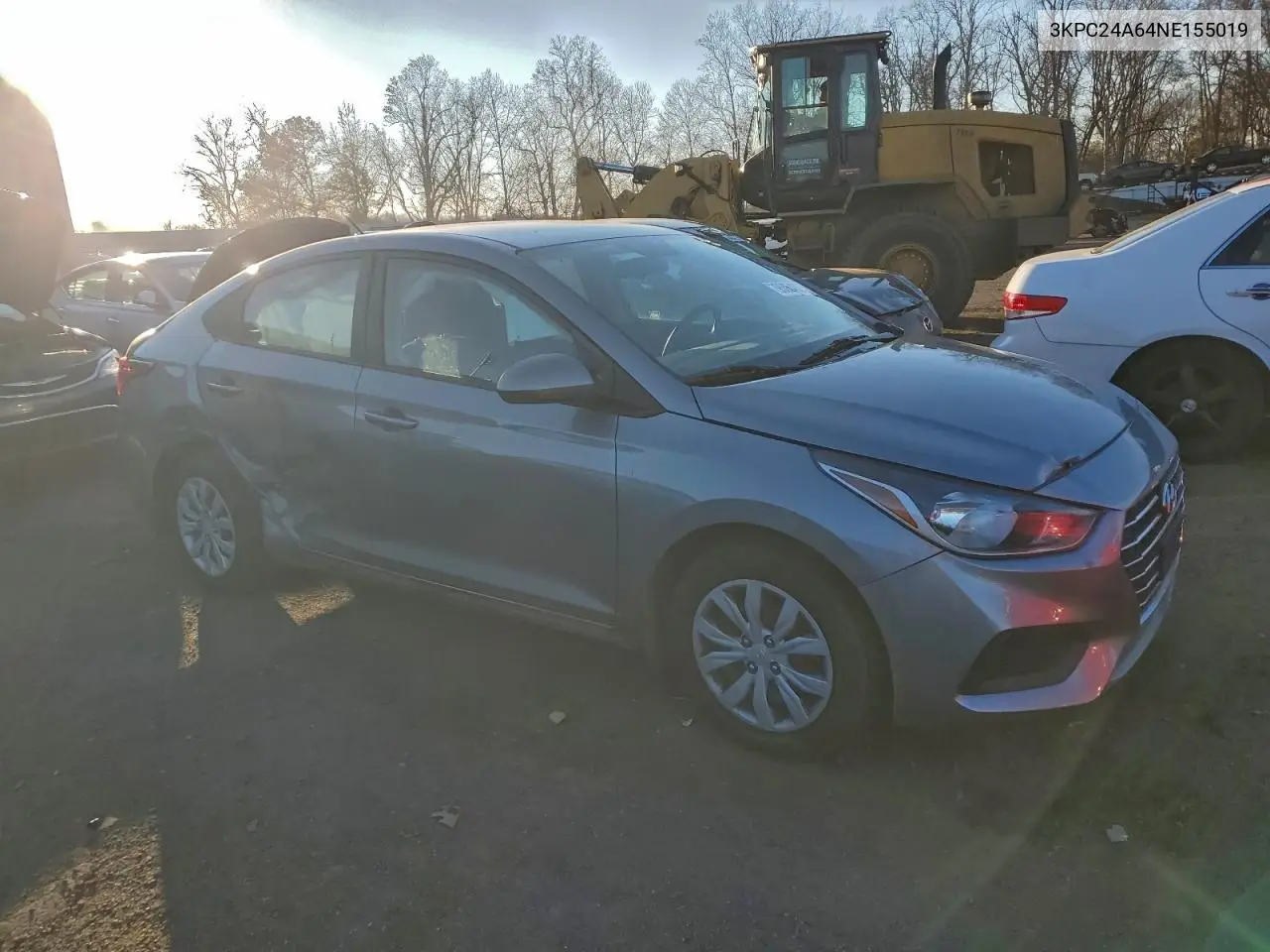 3KPC24A64NE155019 2022 Hyundai Accent Se