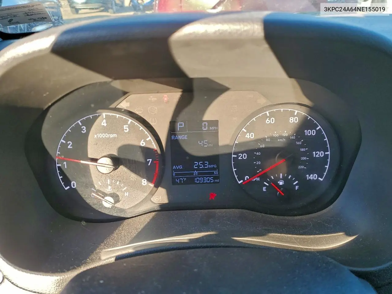 3KPC24A64NE155019 2022 Hyundai Accent Se