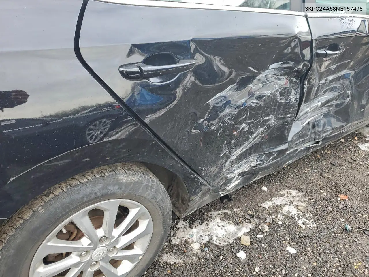 3KPC24A68NE157498 2022 Hyundai Accent Se