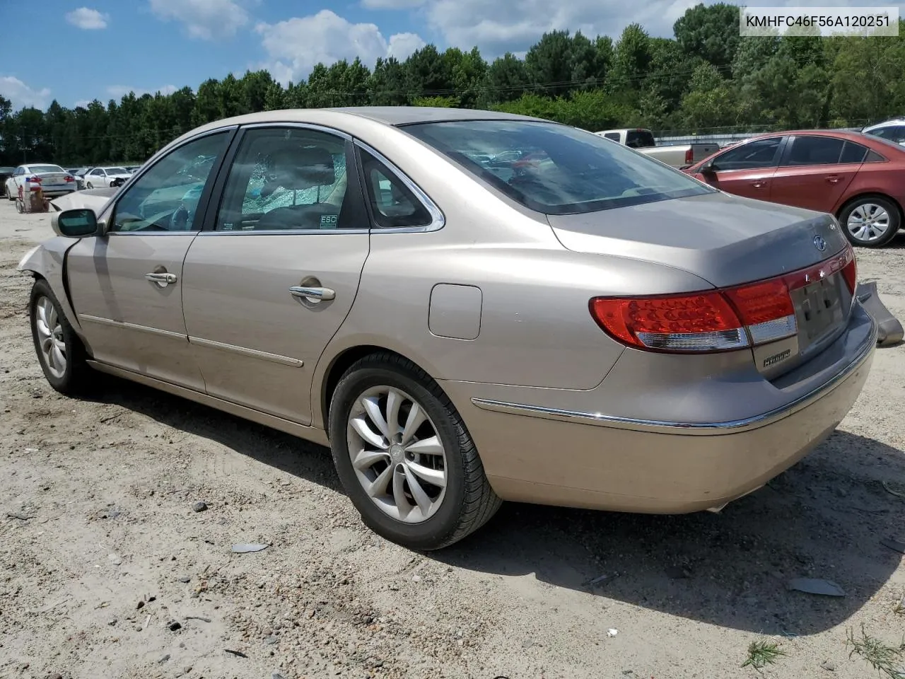 2006 Hyundai Azera Se VIN: KMHFC46F56A120251 Lot: 62314674