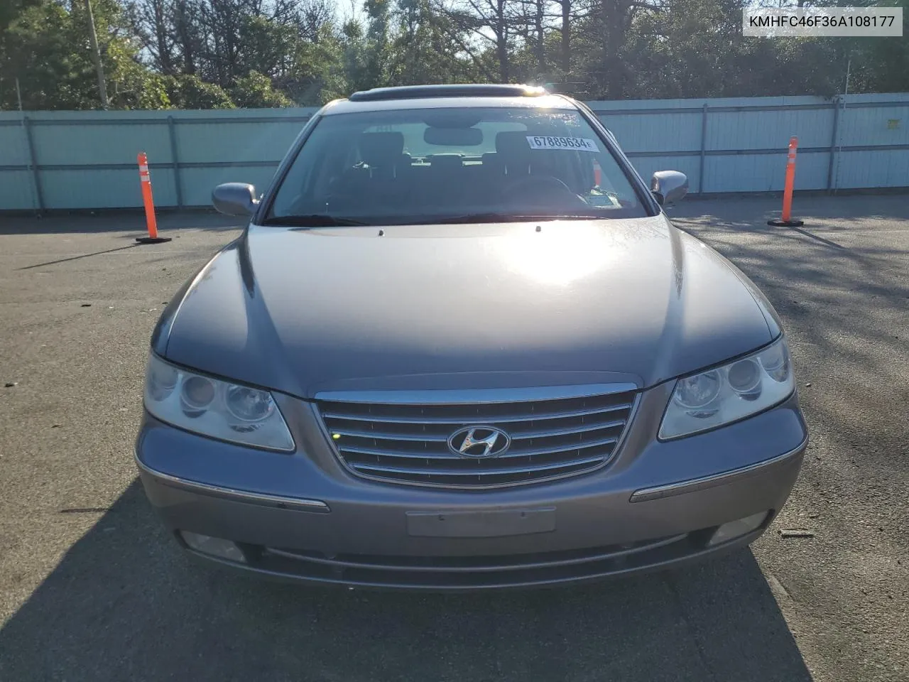 2006 Hyundai Azera Se VIN: KMHFC46F36A108177 Lot: 67889634