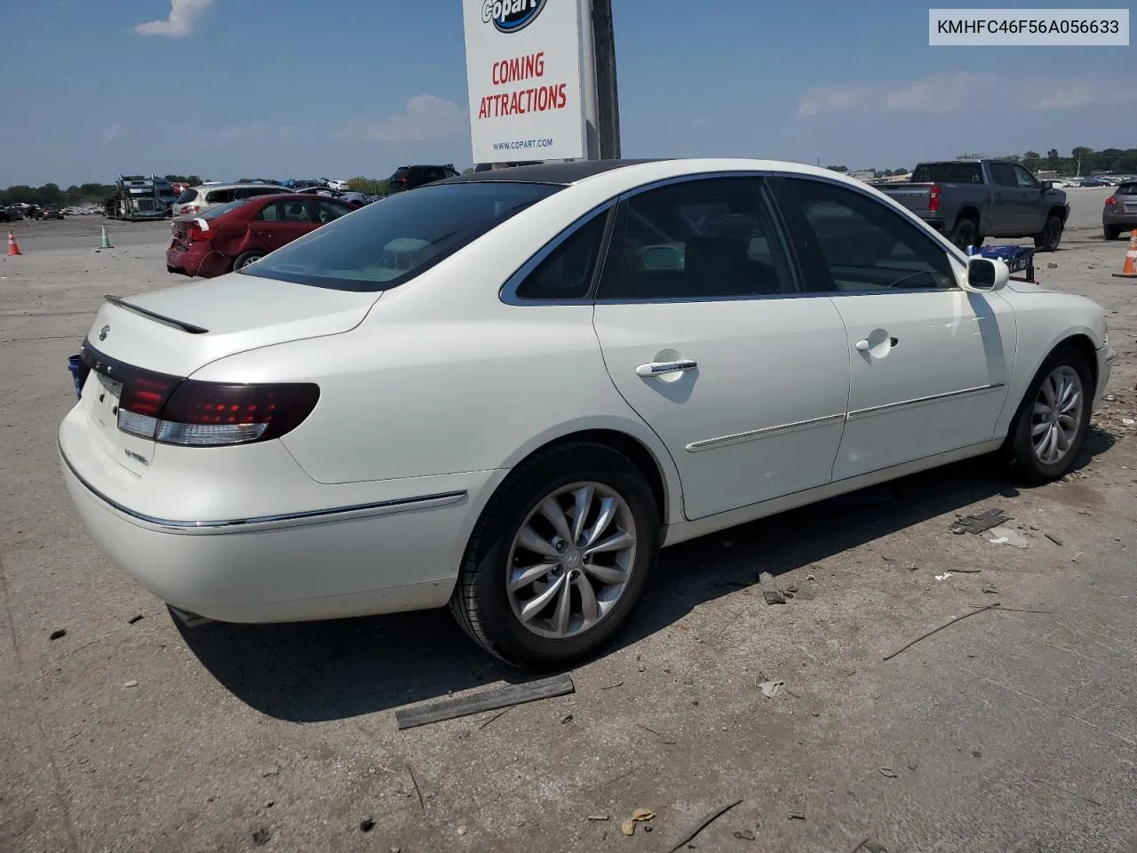 2006 Hyundai Azera Se VIN: KMHFC46F56A056633 Lot: 68821714