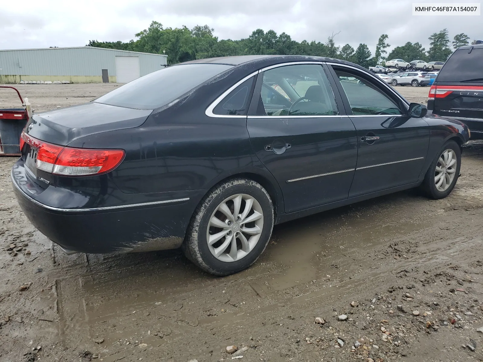 2007 Hyundai Azera Se VIN: KMHFC46F87A154007 Lot: 63928394