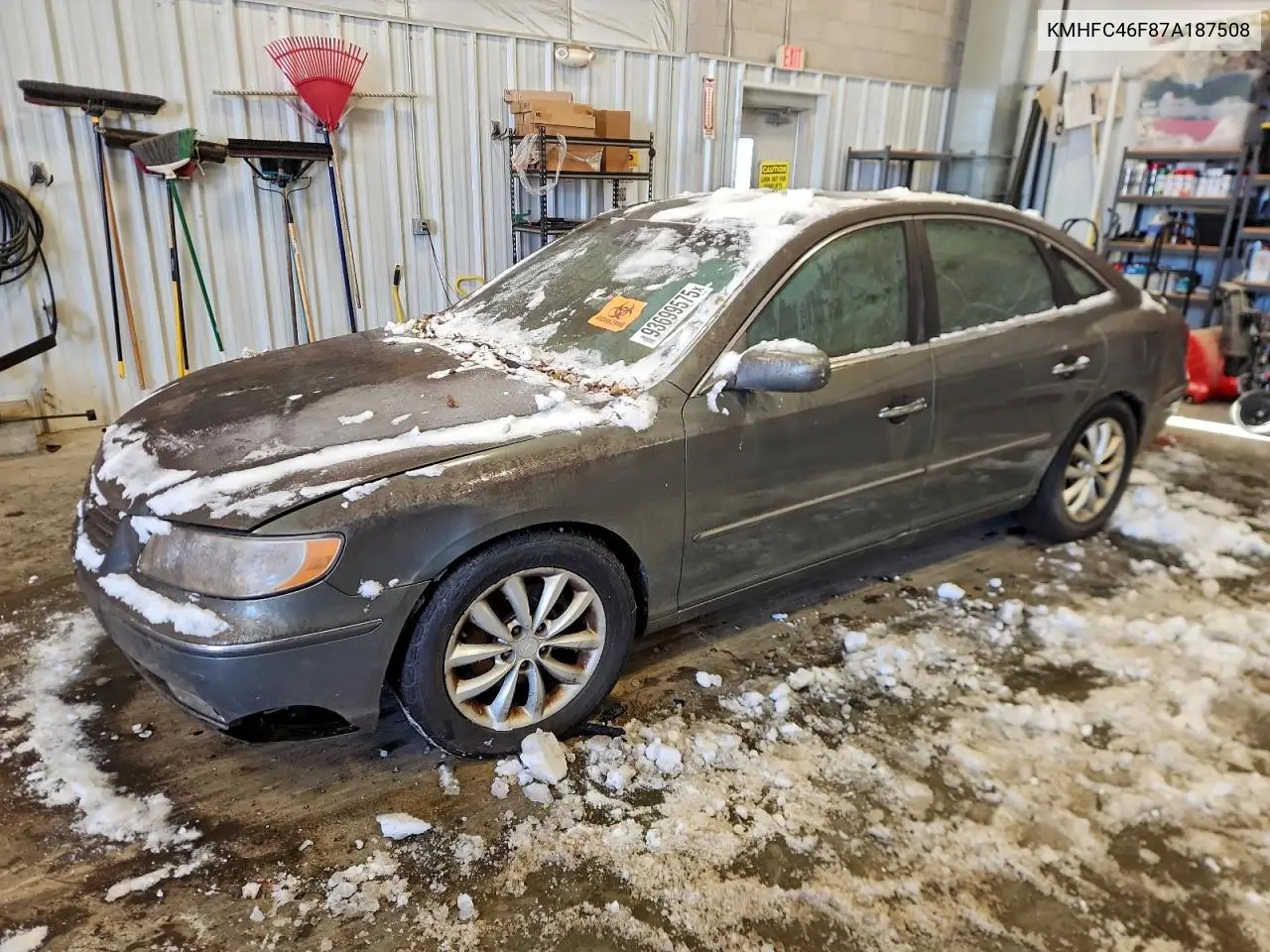 KMHFC46F87A187508 2007 Hyundai Azera Se
