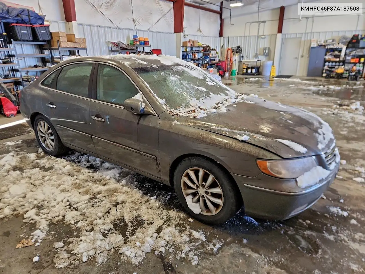 KMHFC46F87A187508 2007 Hyundai Azera Se