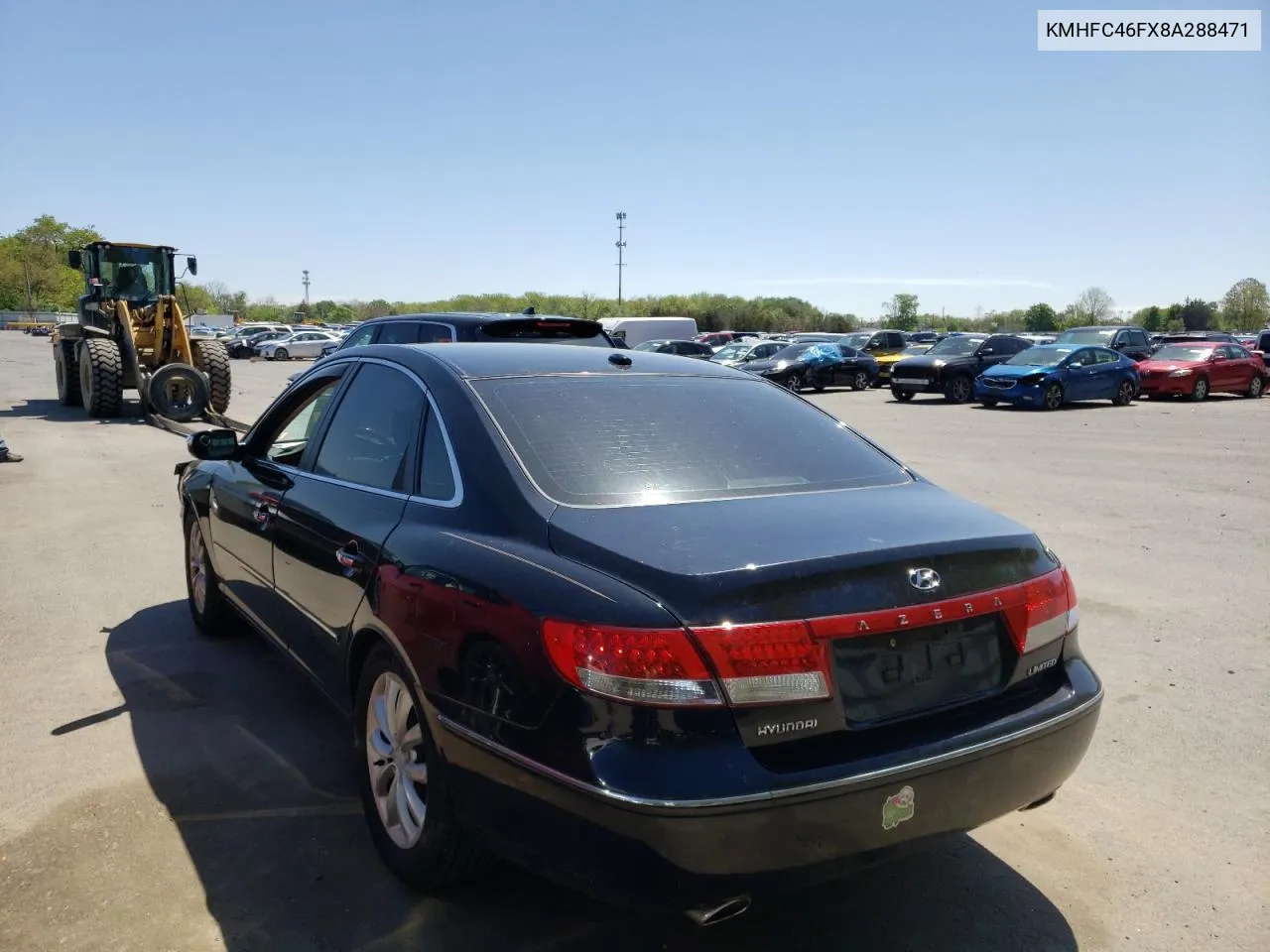 2008 Hyundai Azera Se VIN: KMHFC46FX8A288471 Lot: 44904482